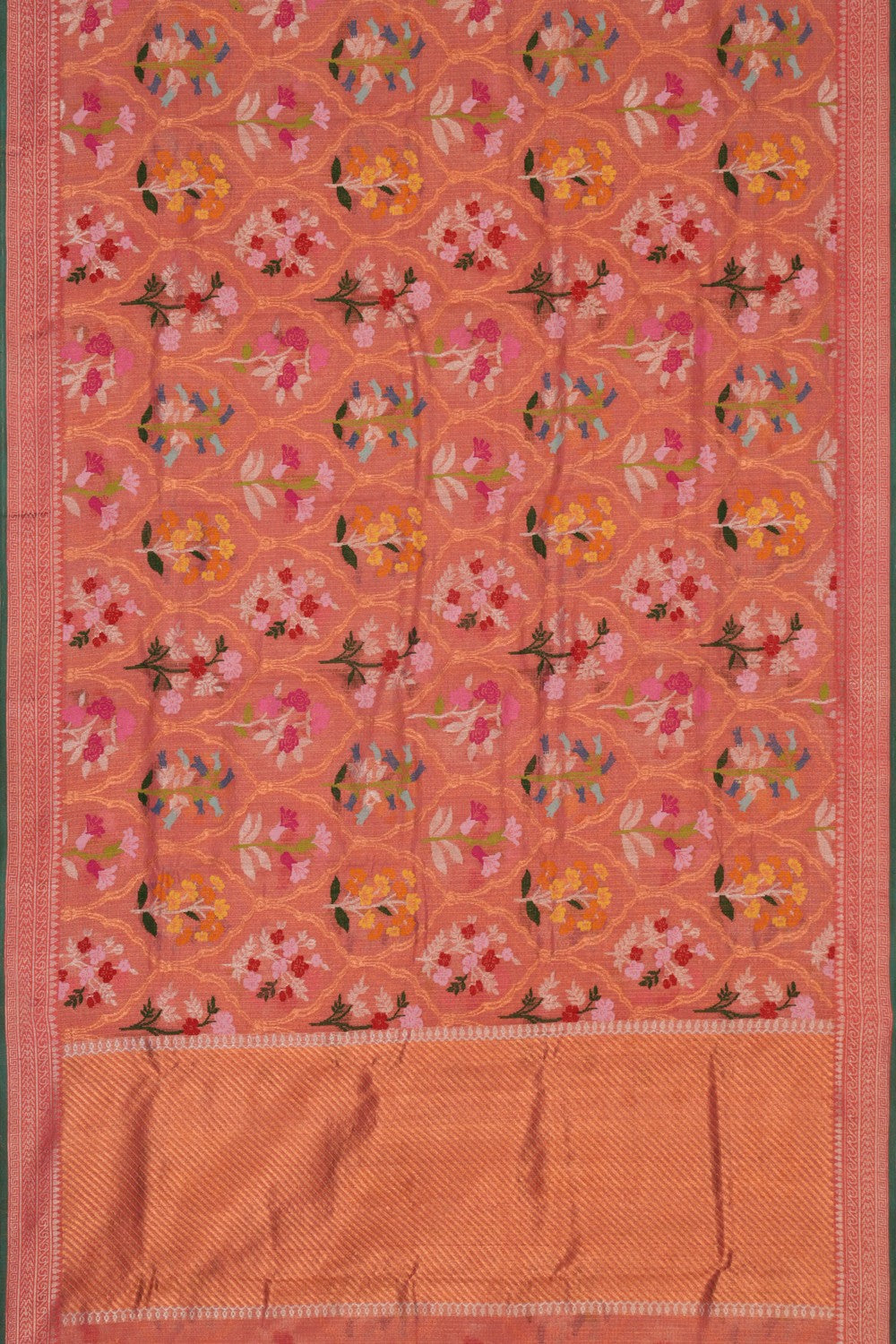 Image of Pure Zari Tissue Kota Saree