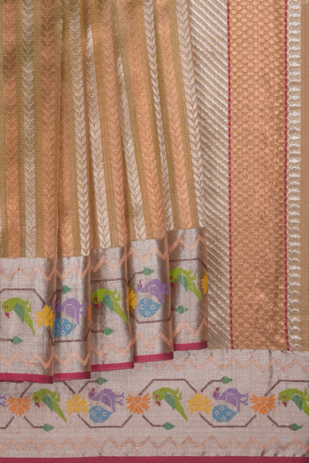 Image of Pure Zari Tissue Kota Saree