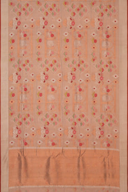 Image of Kota Tissue Beige Saree