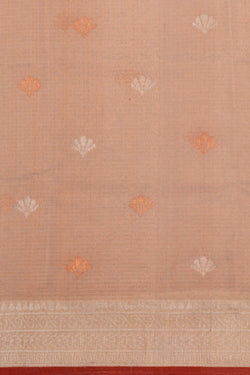 Image of Kota Tissue Beige Saree