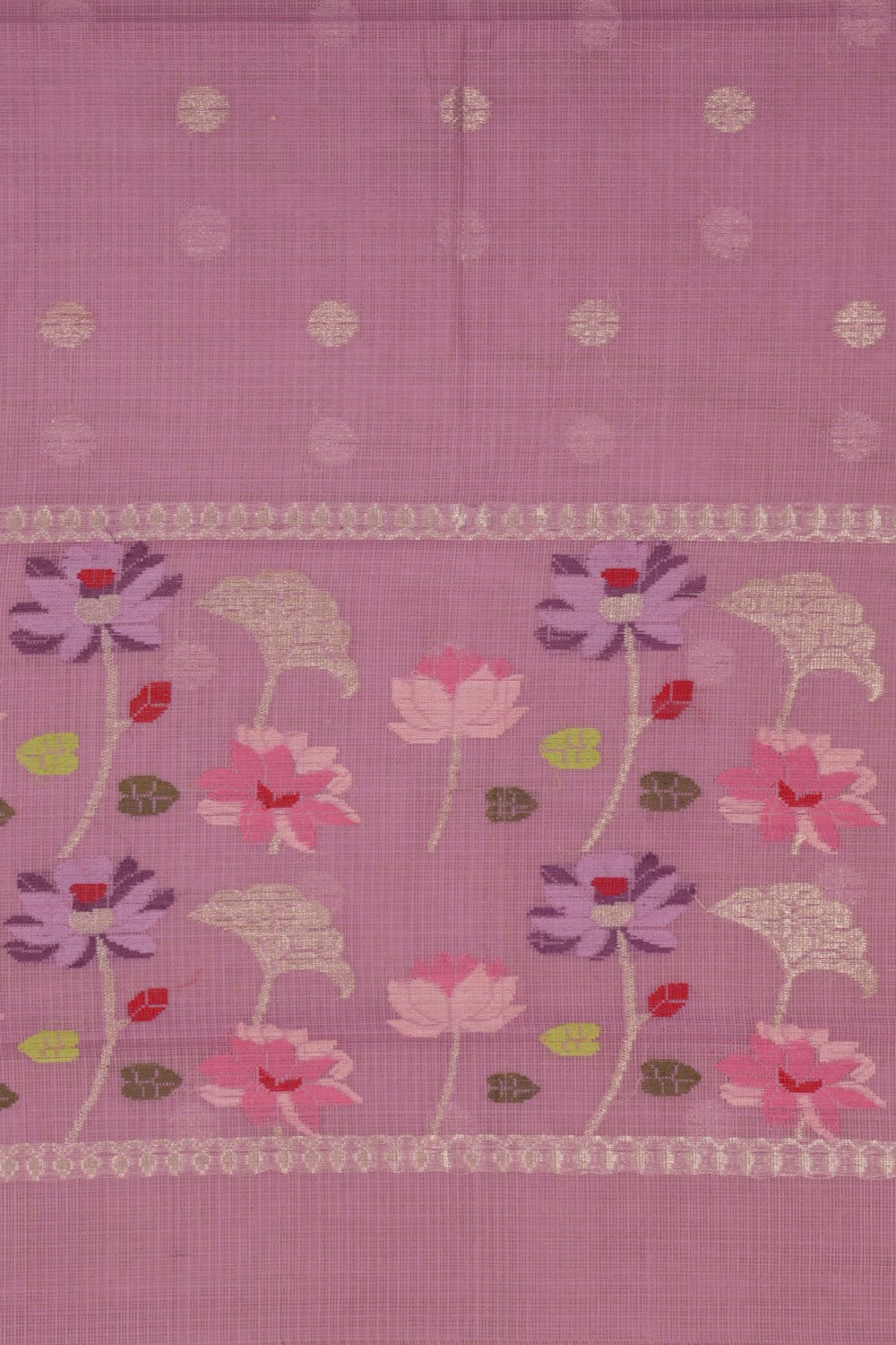 Image of Kota Doria Unstitched Suit (2 Pcs Set)