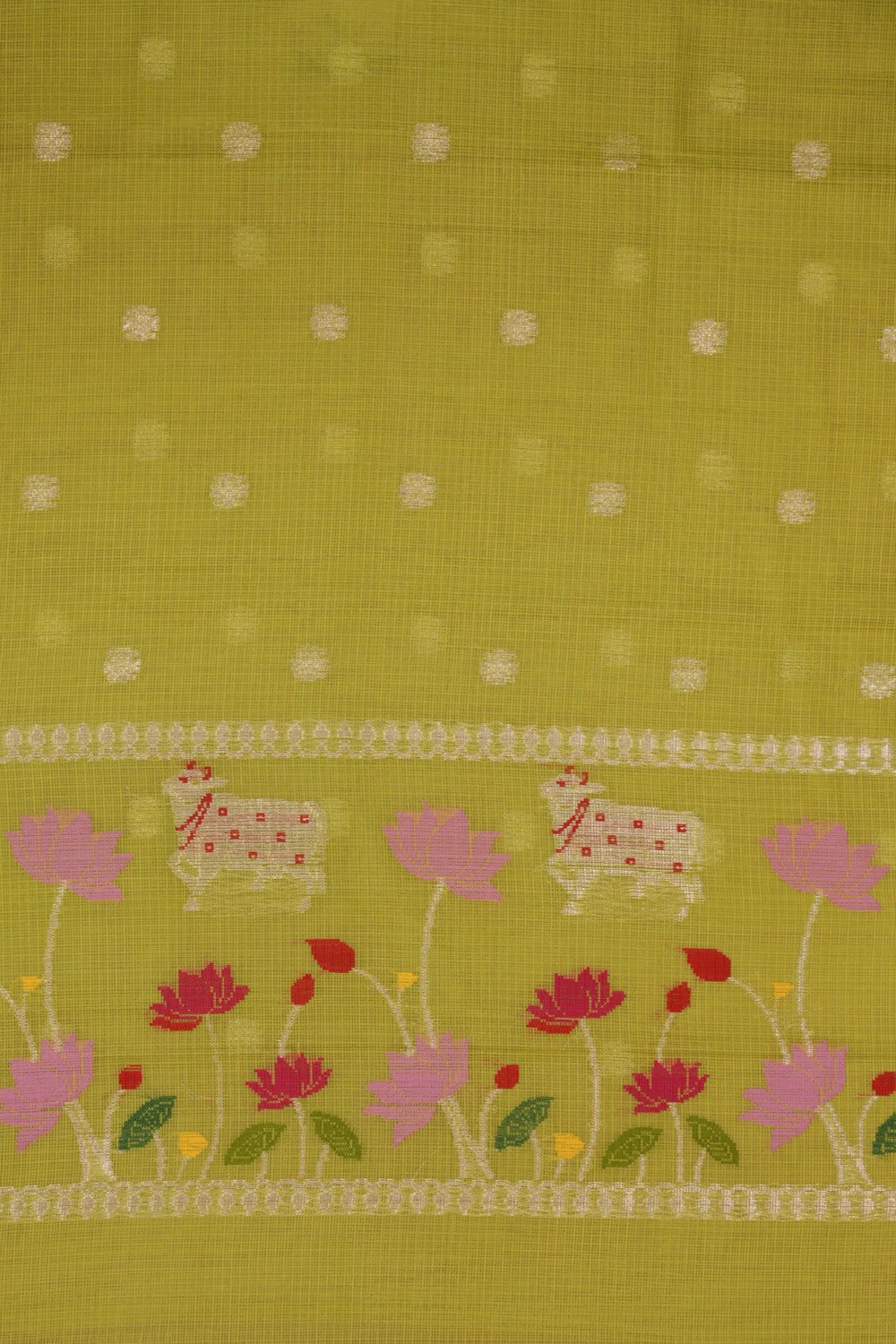 Image of Kota Doria Unstitched Suit (2 Pcs Set)