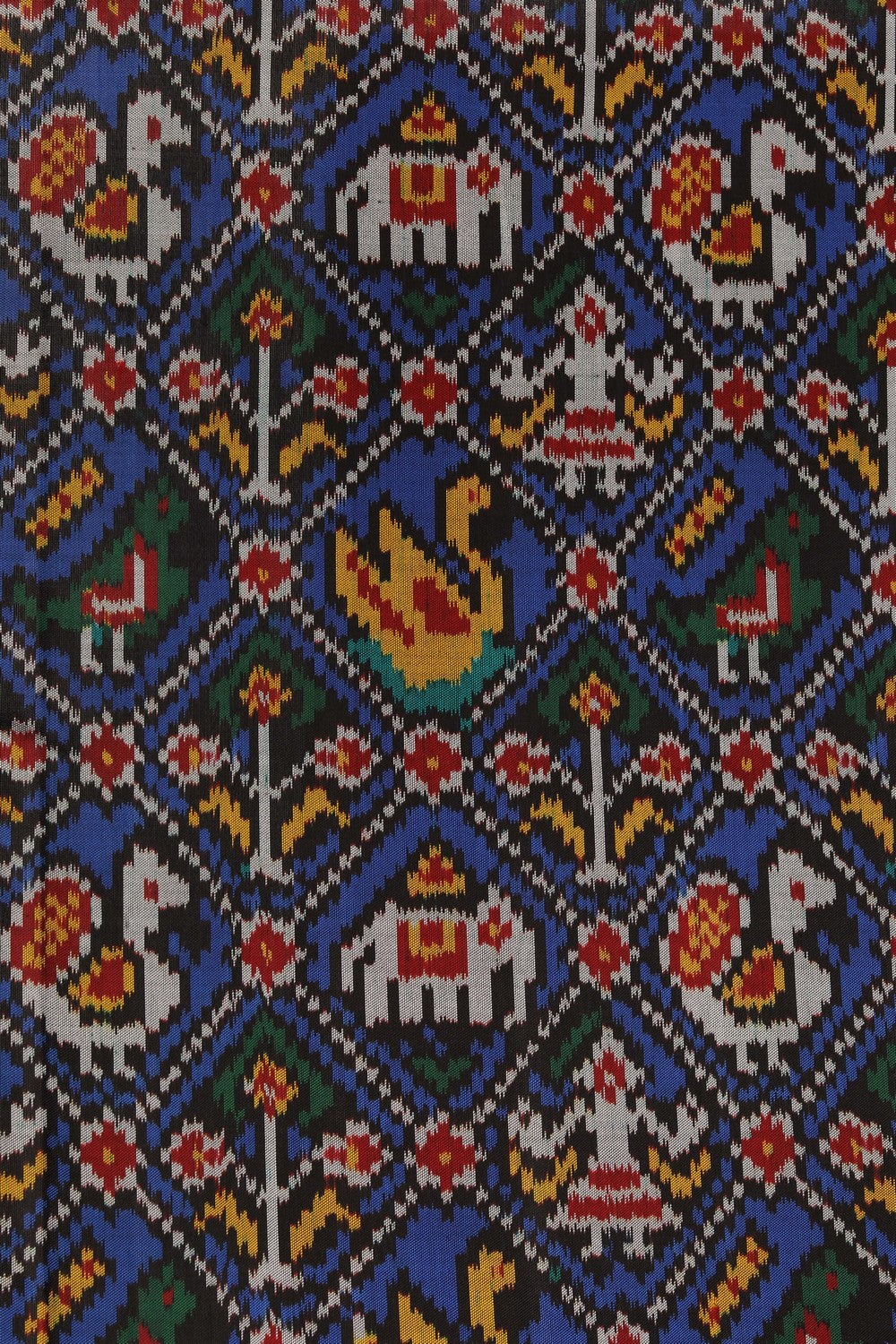 Rajkot Patola Blue Saree