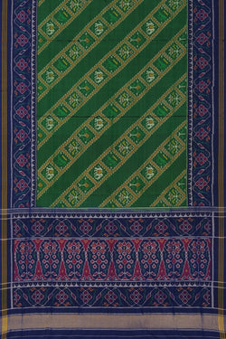 Image of Rajkot Patola Green Saree