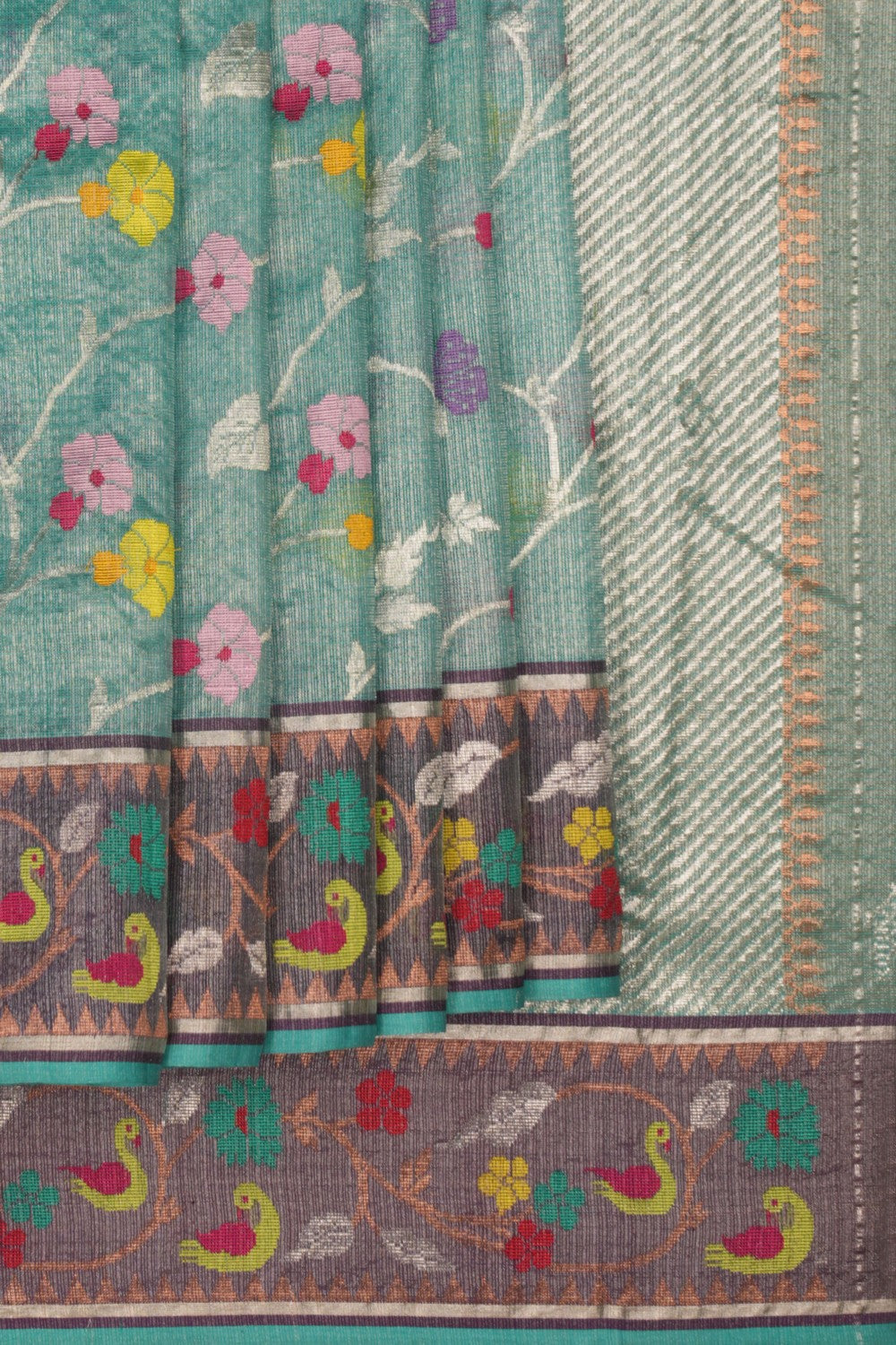 Image of Pure Zari Tissue Kota Saree