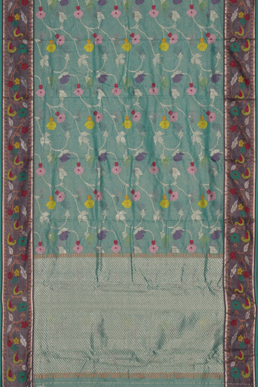 Image of Pure Zari Tissue Kota Saree