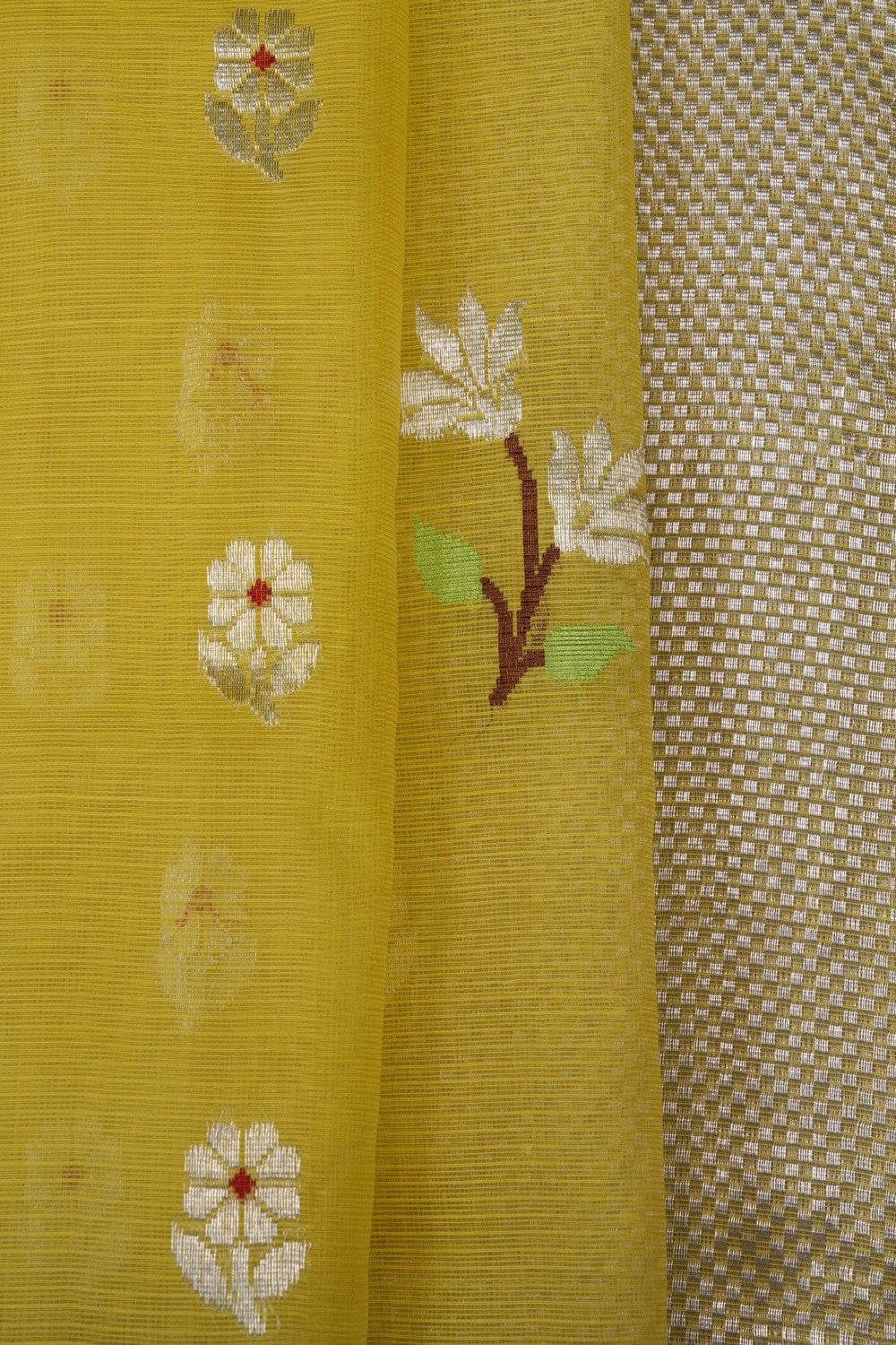 Image of Kota Spring Yellow Saree