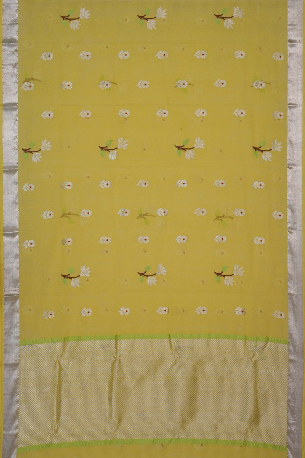 Image of Kota Spring Yellow Saree