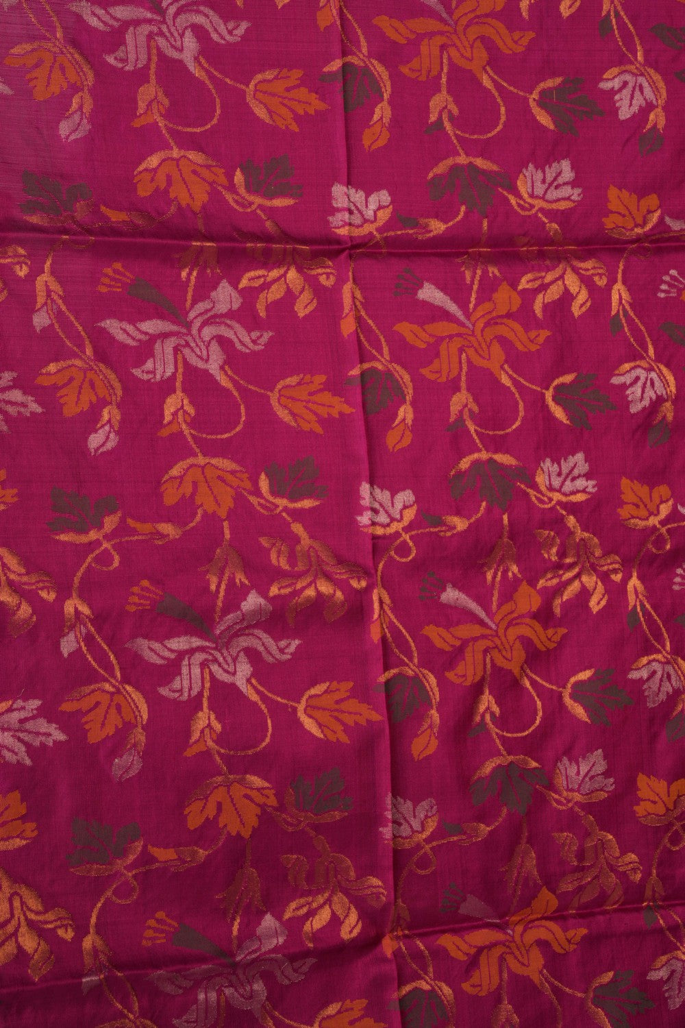 Image of Uppada Silk Magenta Pink Saree