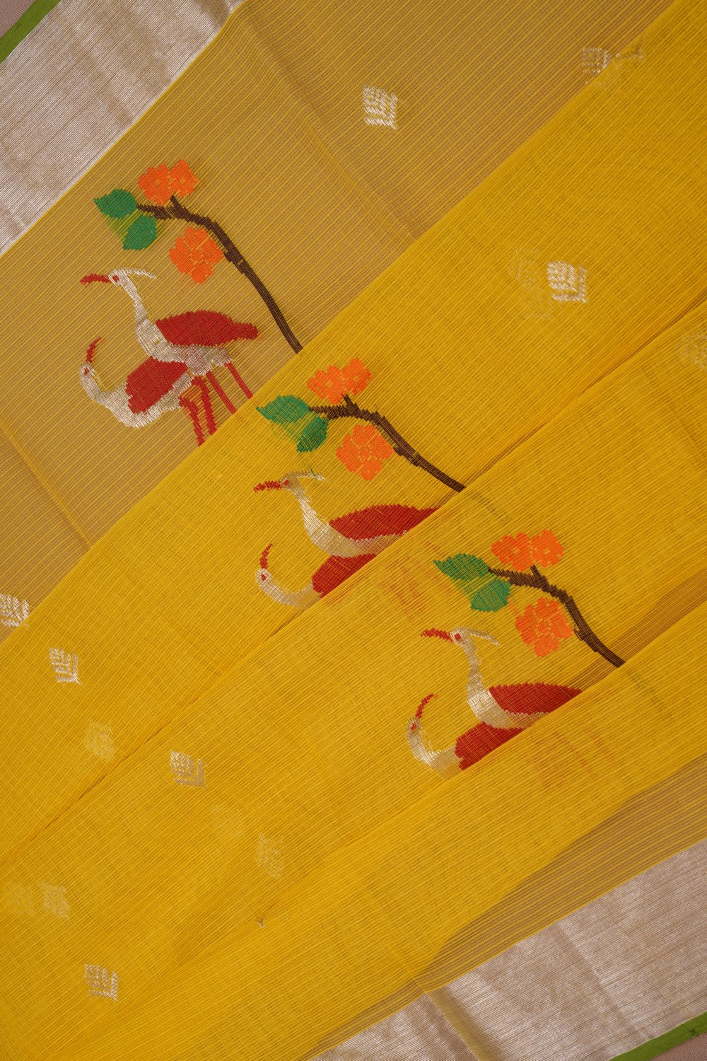 Image of Kota Spring Yellow Saree