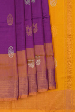 Image of Uppada Silk Purple Saree