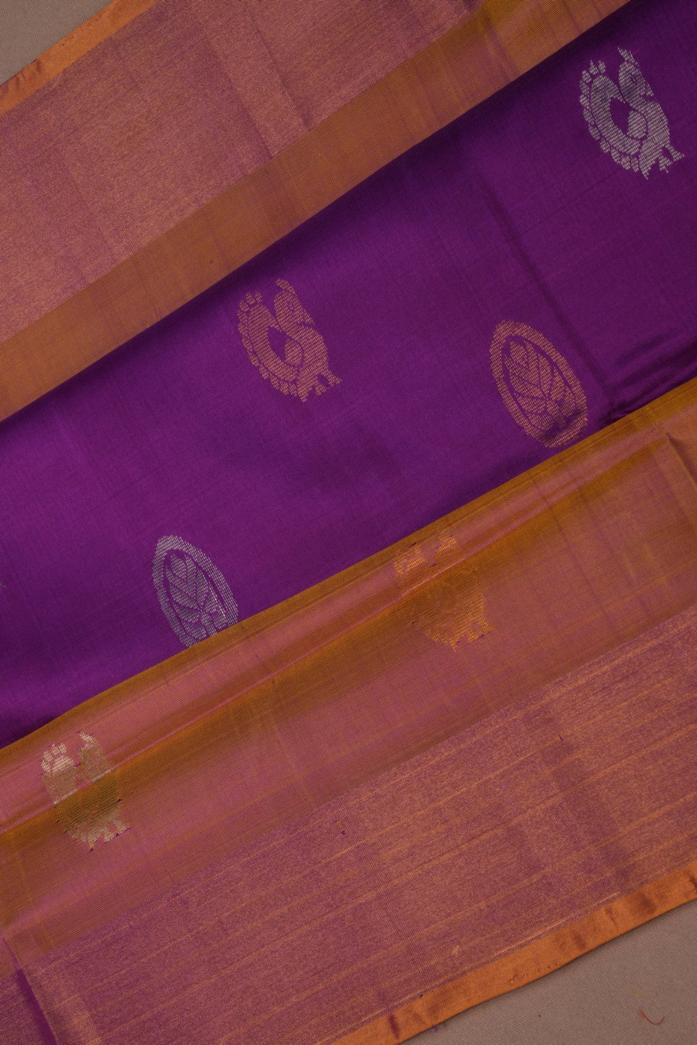 Uppada Silk Purple Saree