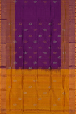 Image of Uppada Silk Purple Saree
