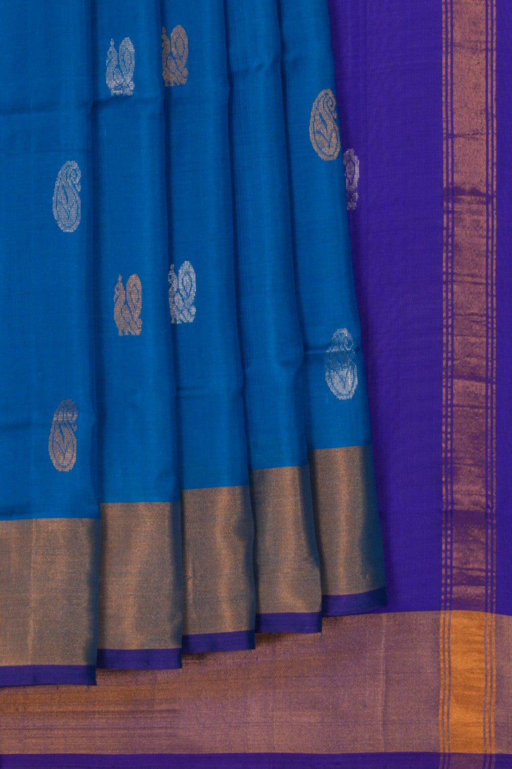 Uppada Silk Blue Saree