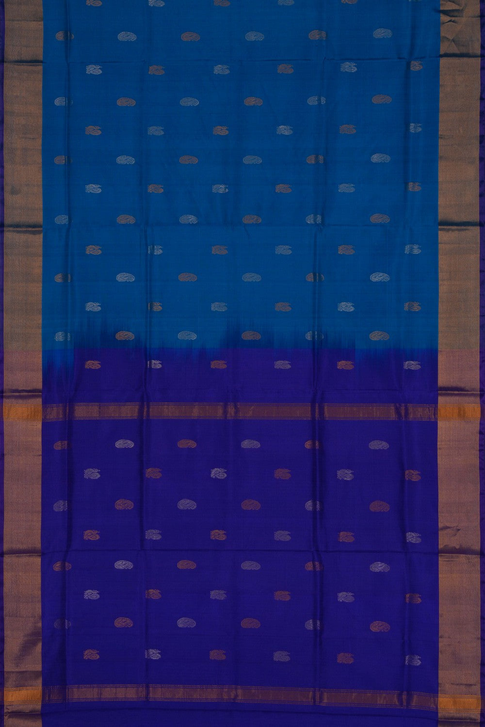 Uppada Silk Blue Saree