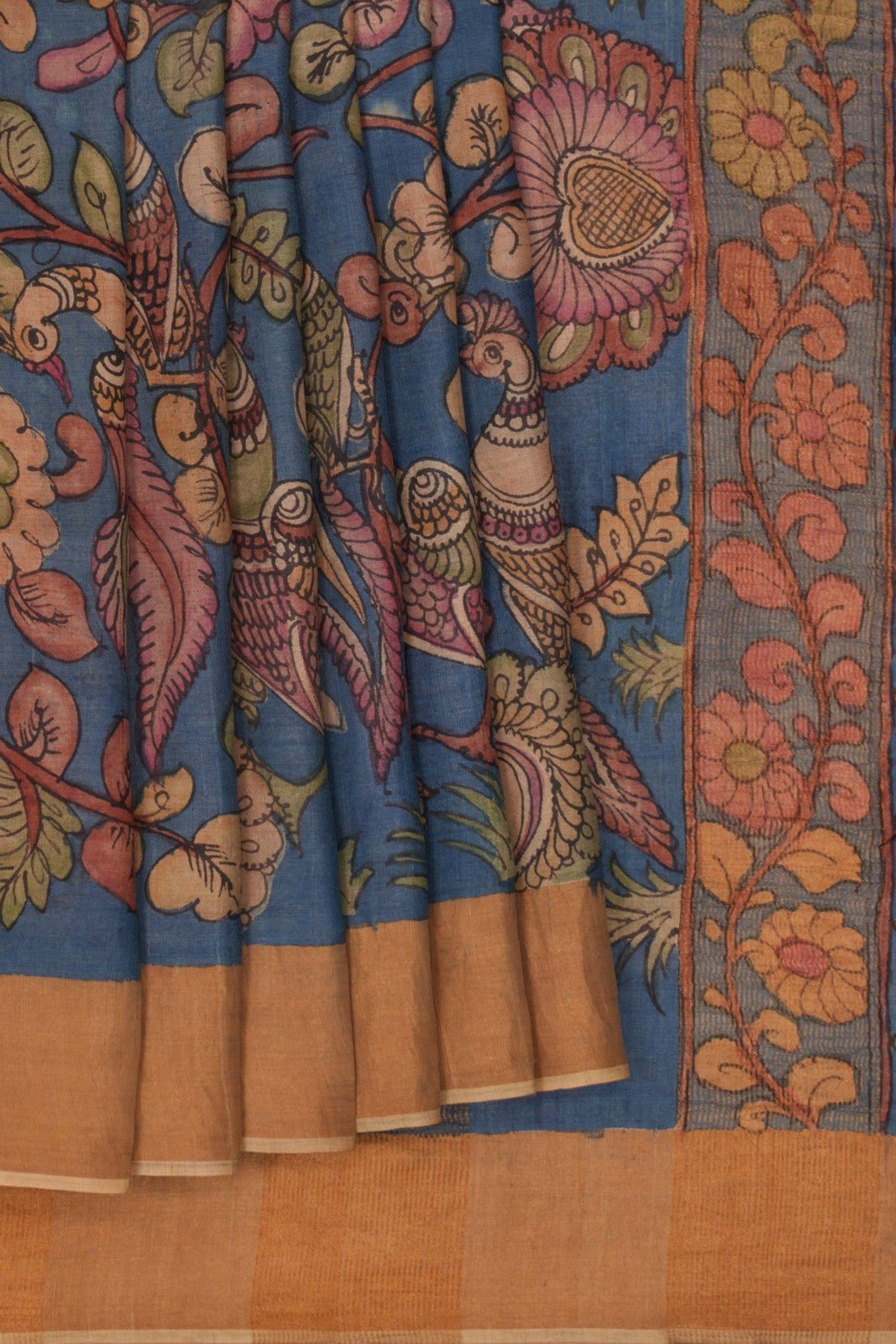 Image of Kalamkari silk Saree