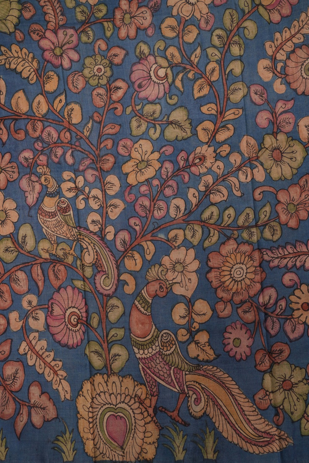 Image of Kalamkari silk Saree