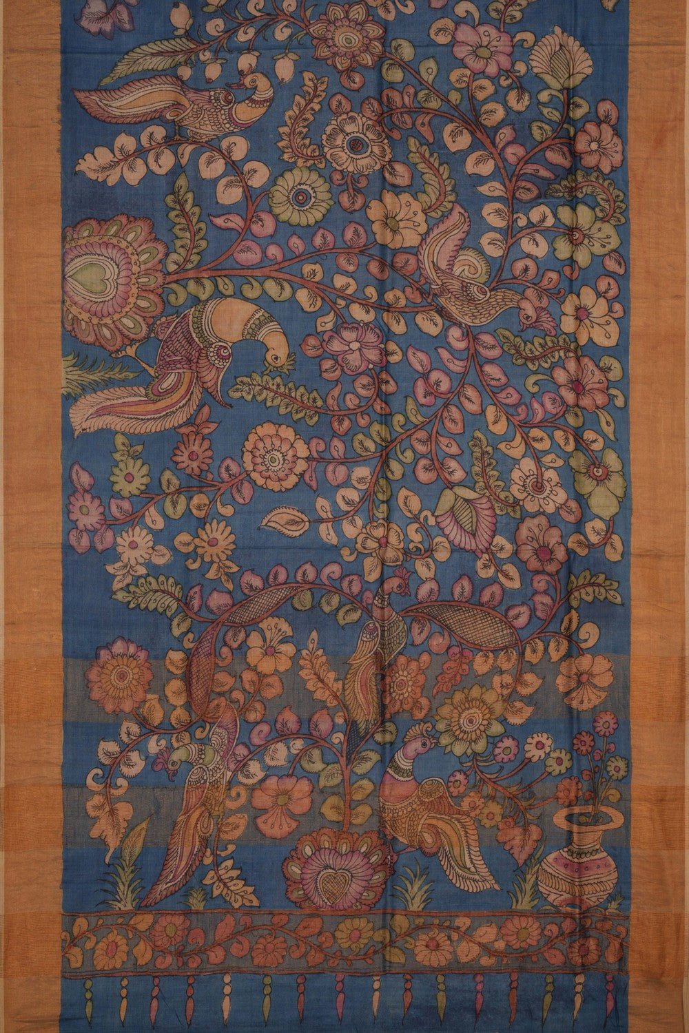 Image of Kalamkari silk Saree