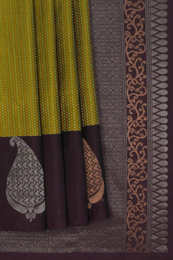 Image of Green South Silk Saree