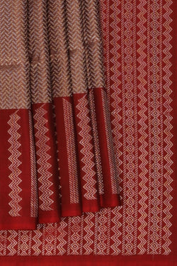 Image of South Silk Grey Saree