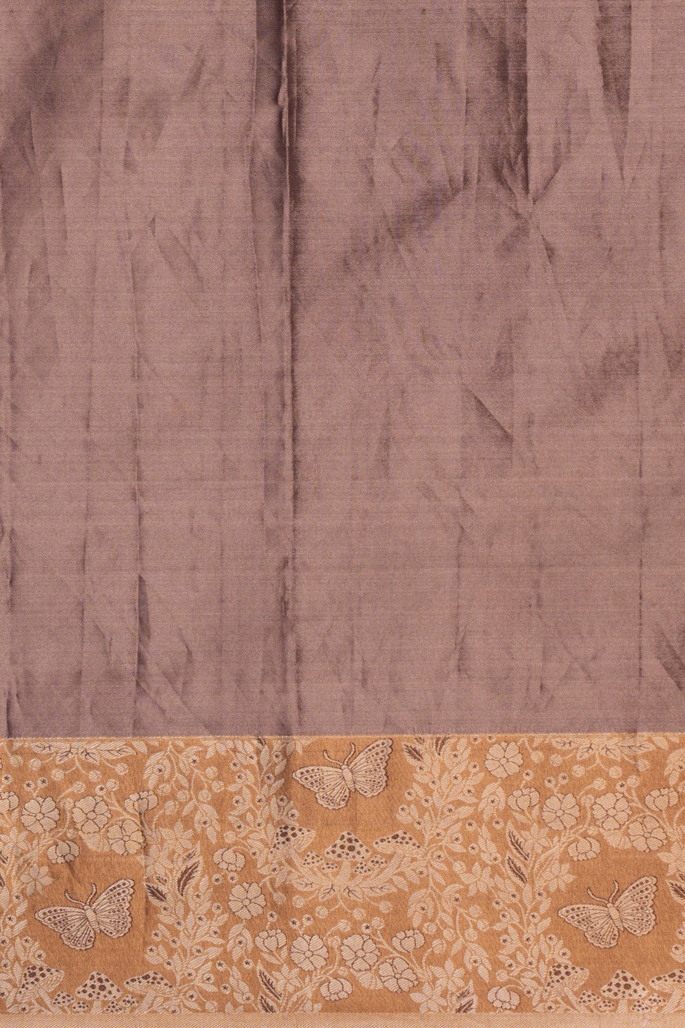 Image of A Beautiful Tissue Brocade Embroidery Saree