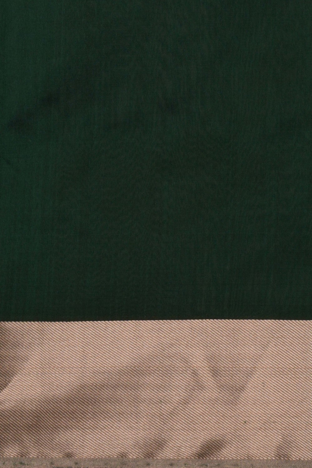 Image of Chanderi Leaf Green Saree