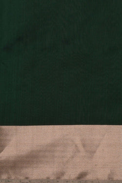 Image of Chanderi Leaf Green Saree