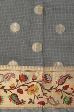 Image of Kota Grey Saree