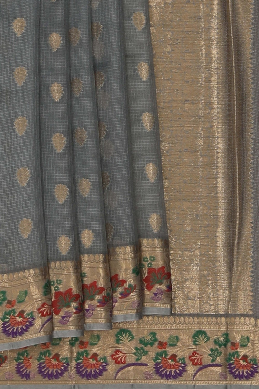 Image of Kota Grey Saree
