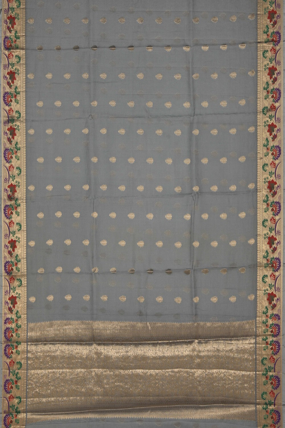 Image of Kota Grey Saree