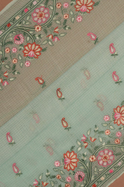 Image of Kota Embroidery Saree