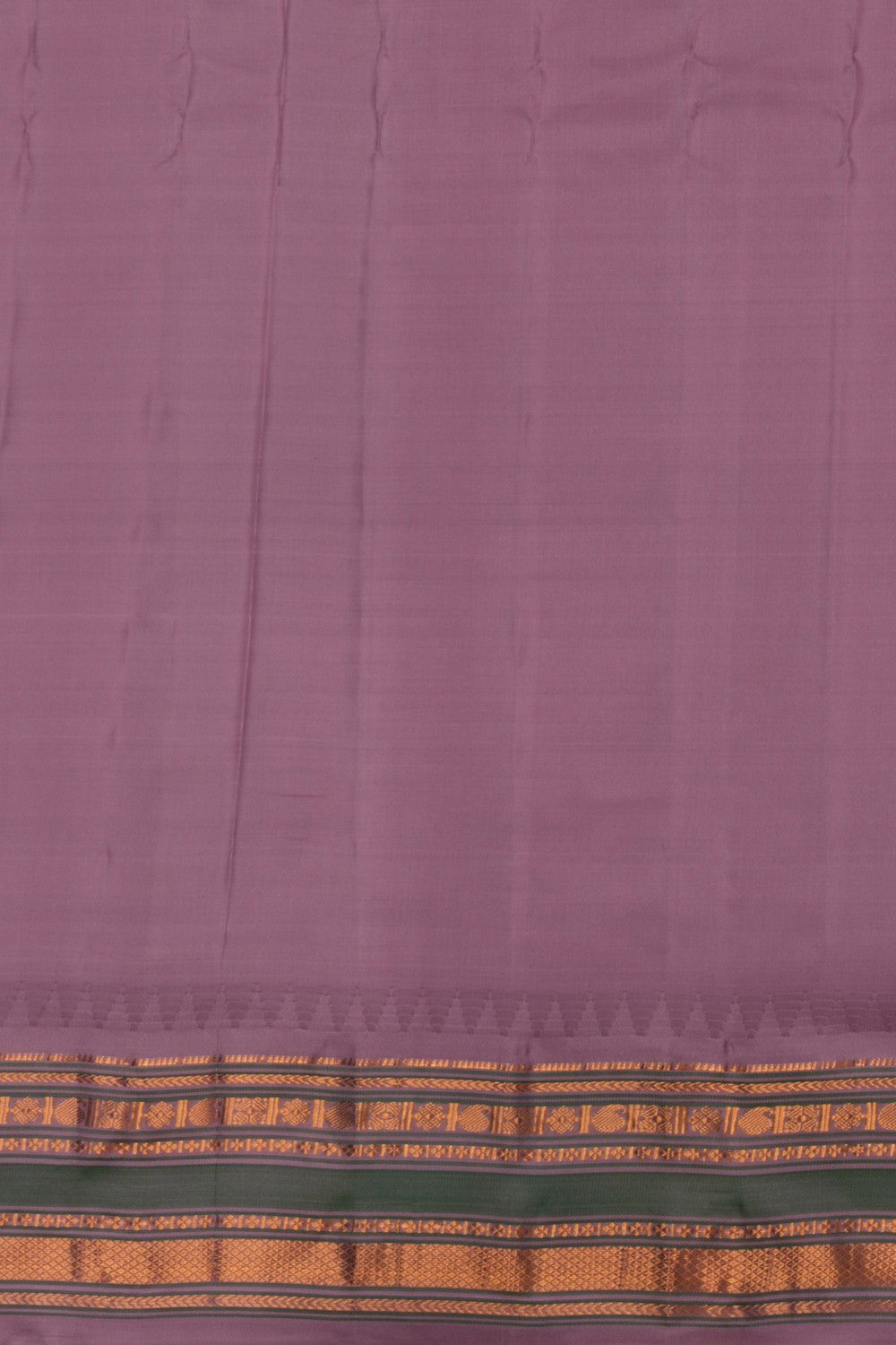 Gadwal Silk Kattam Pink Saree