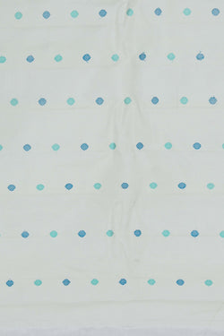 Image of Gadwal Silk Sea Green Saree