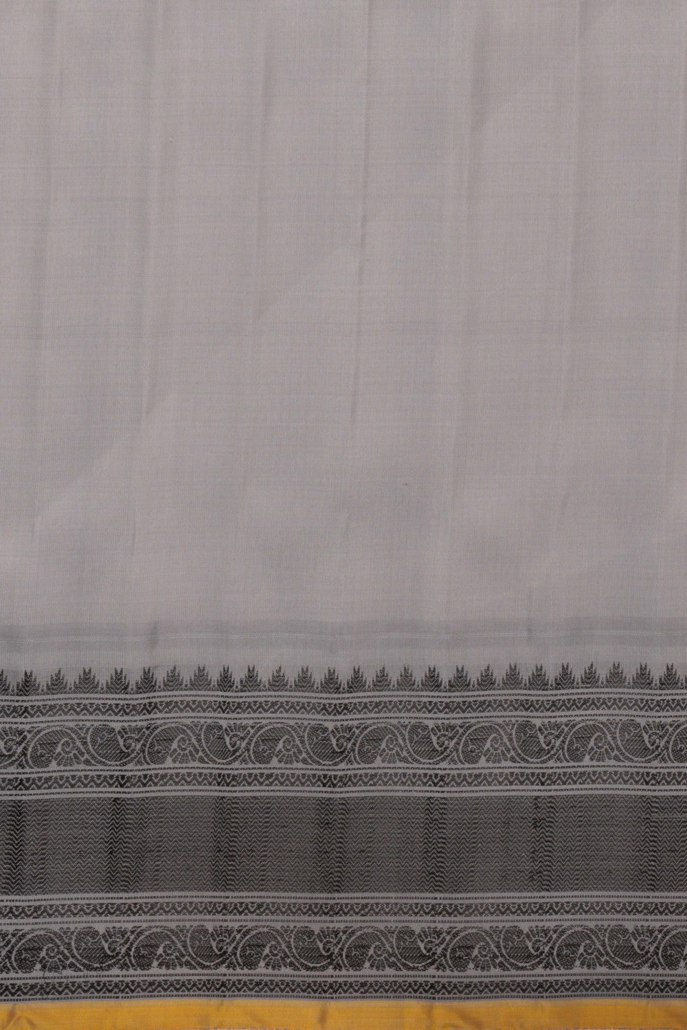 Image of Gadwal Silk Beige Saree