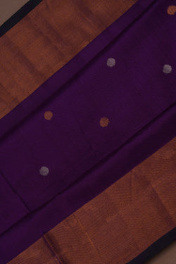 Image of Uppada Silk Violet Saree
