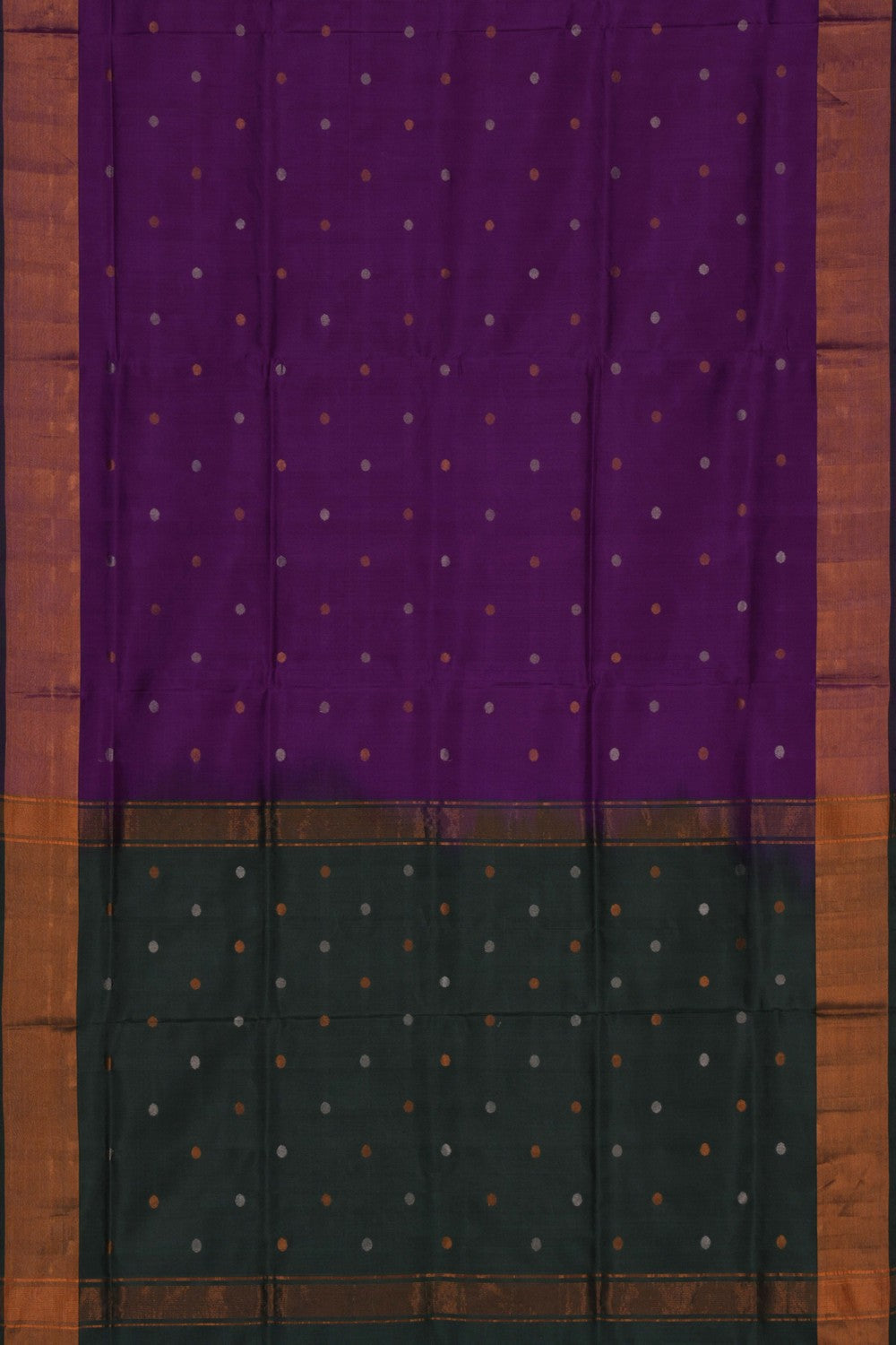 Uppada Silk Violet Saree