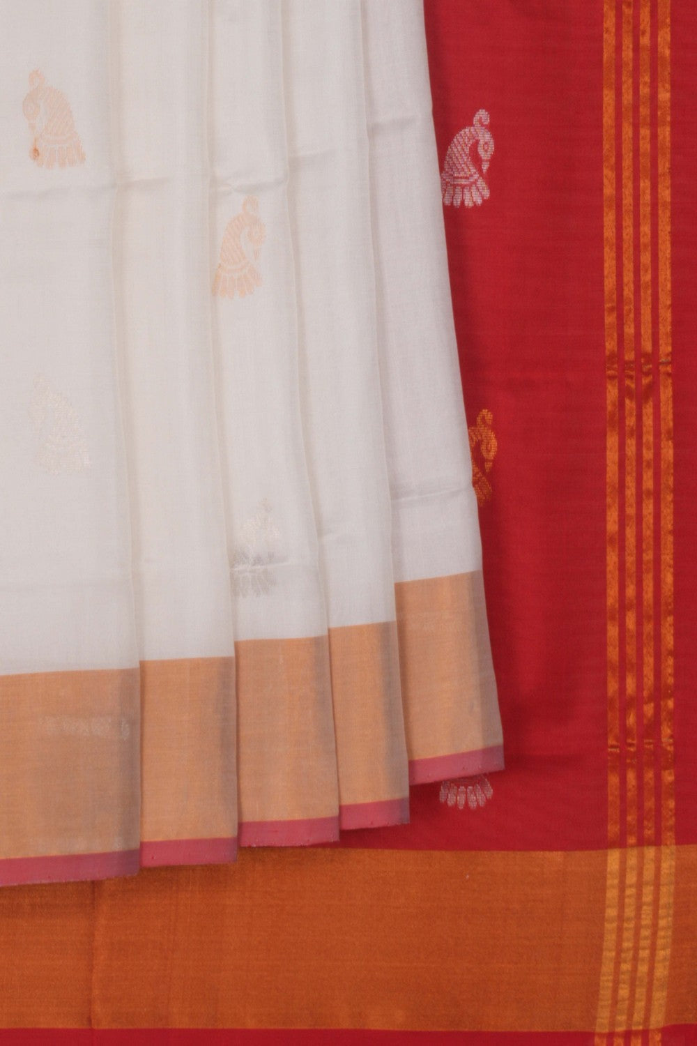 Uppada Silk White Saree