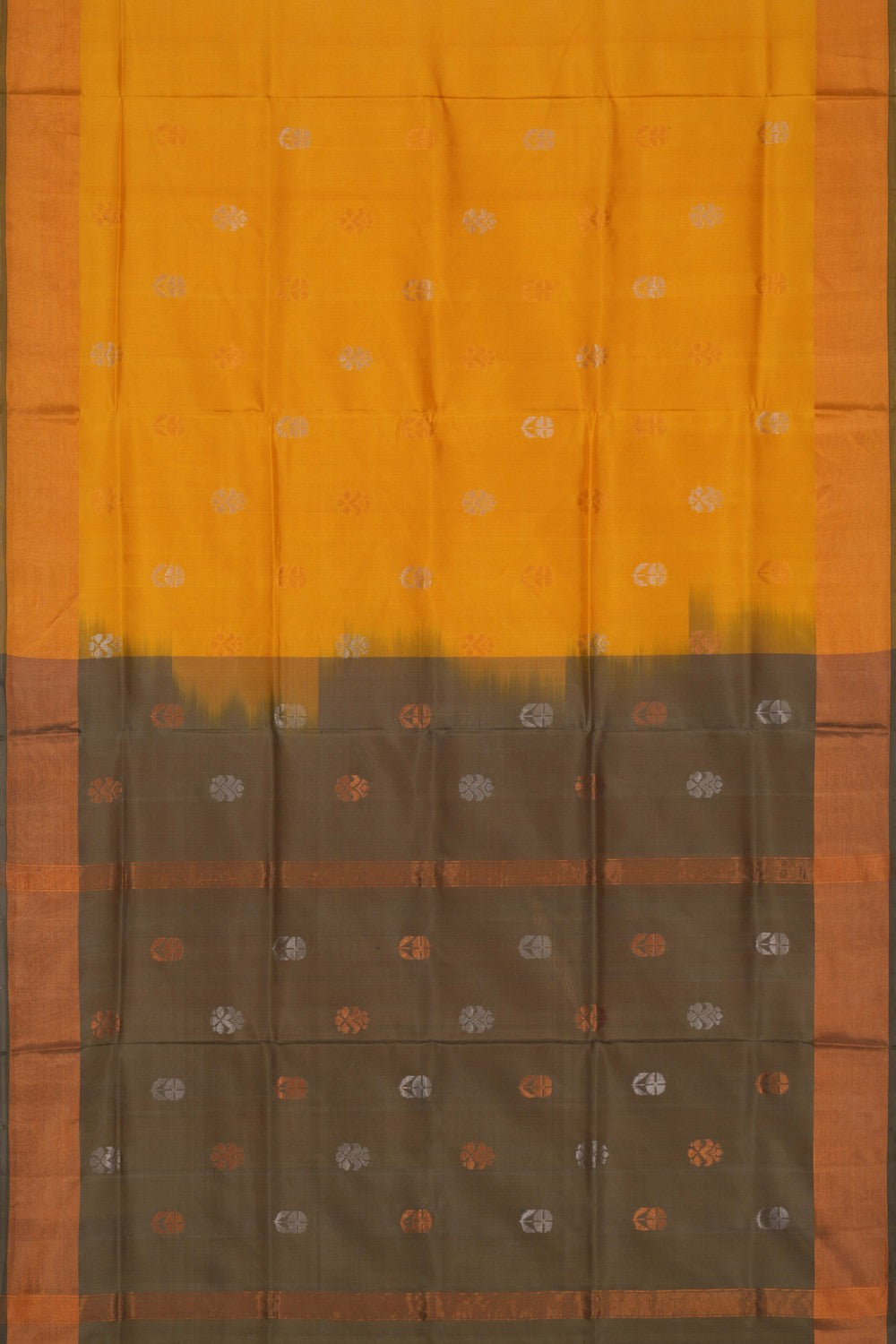 Uppada Silk Yellow Saree