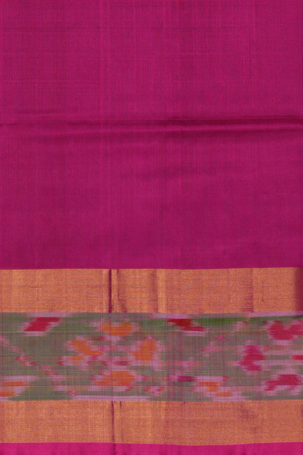 Image of Uppada Silk Green Saree