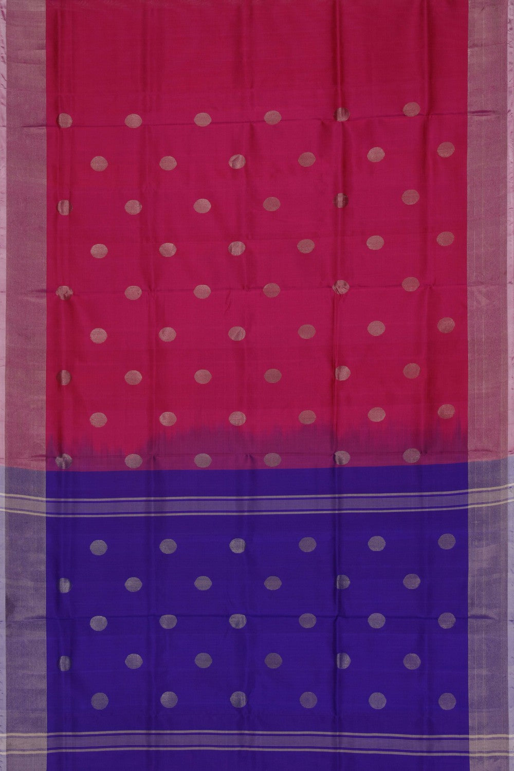 Image of Uppada Silk Pink Saree