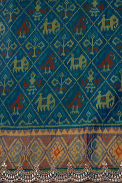 Image of An Embroidered Silk Saree