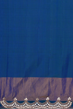 Image of An Embroidered Silk Saree