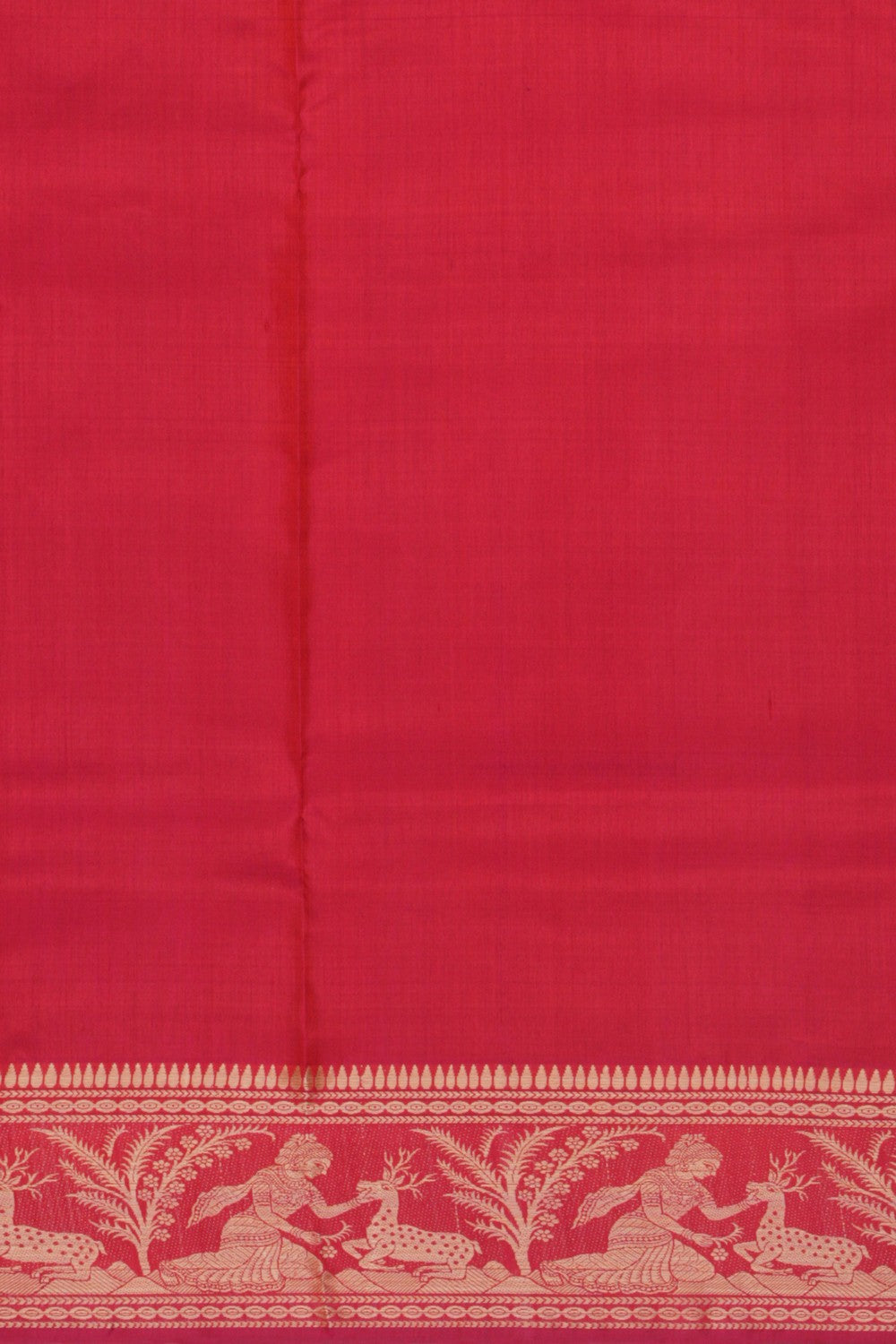Image of Baluchari Silk Fuchsia Pink Saree