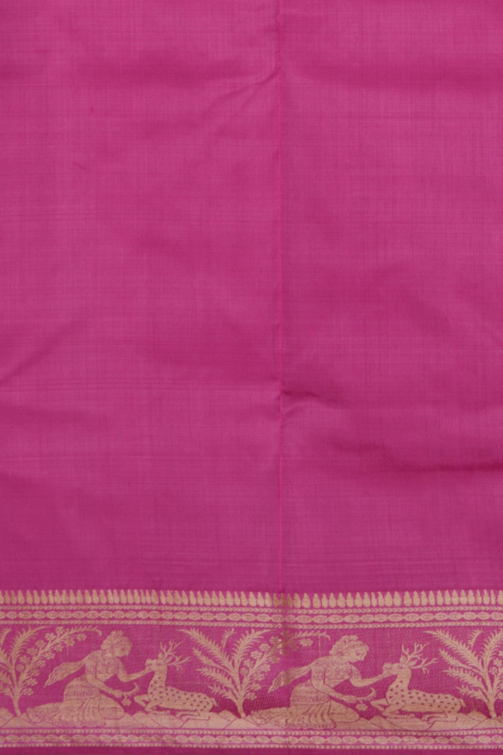 Image of Baluchari Silk Pink Saree
