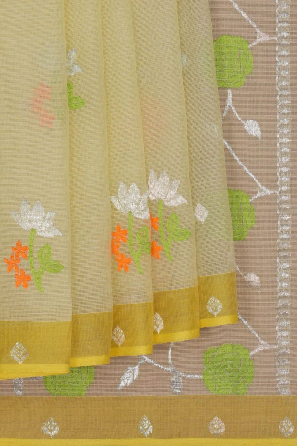 Kota Yellow Saree