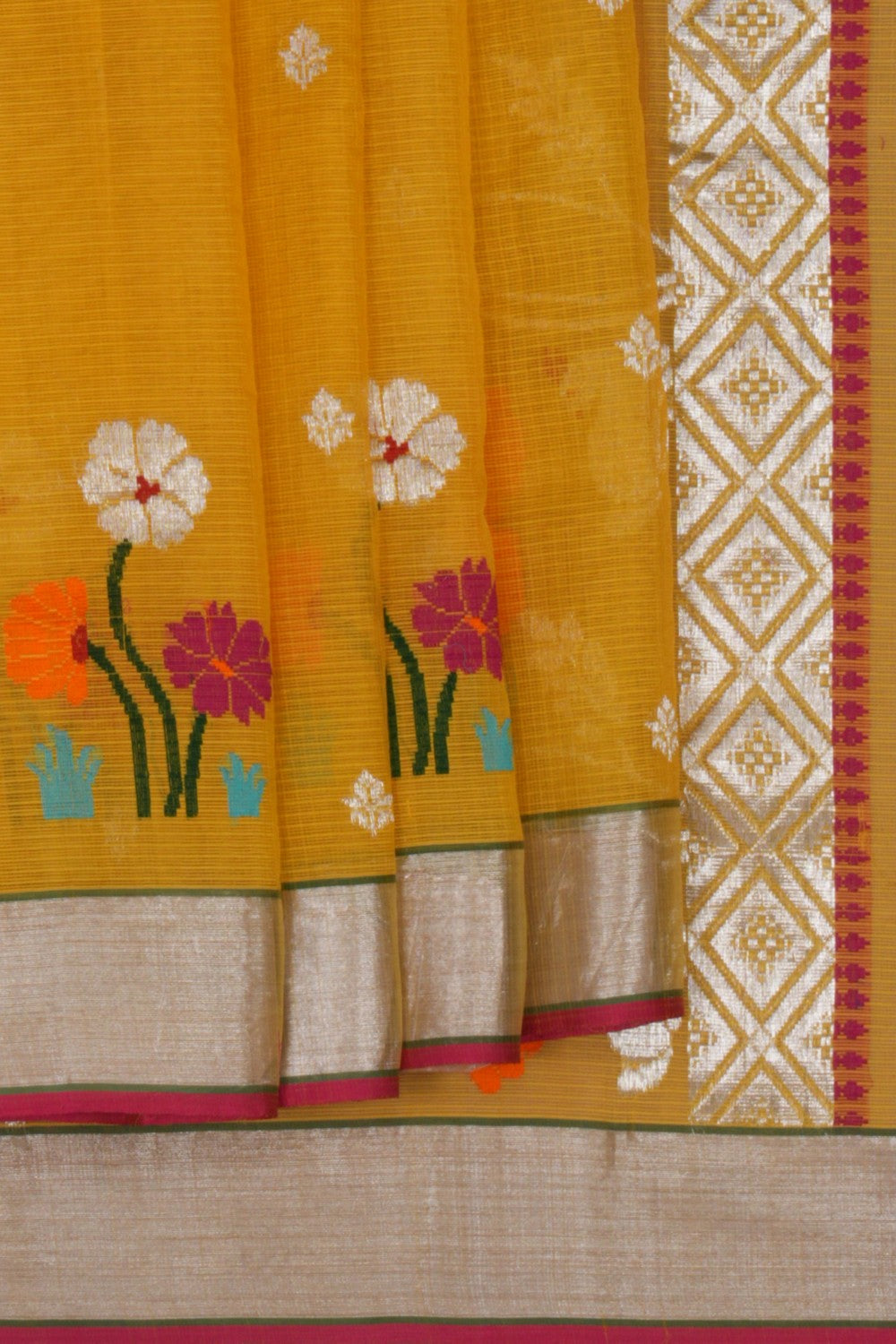 Image of Kota Yellow Saree