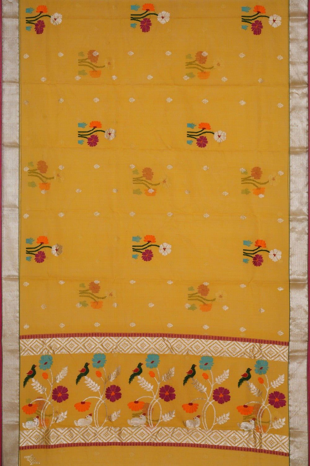 Image of Kota Yellow Saree