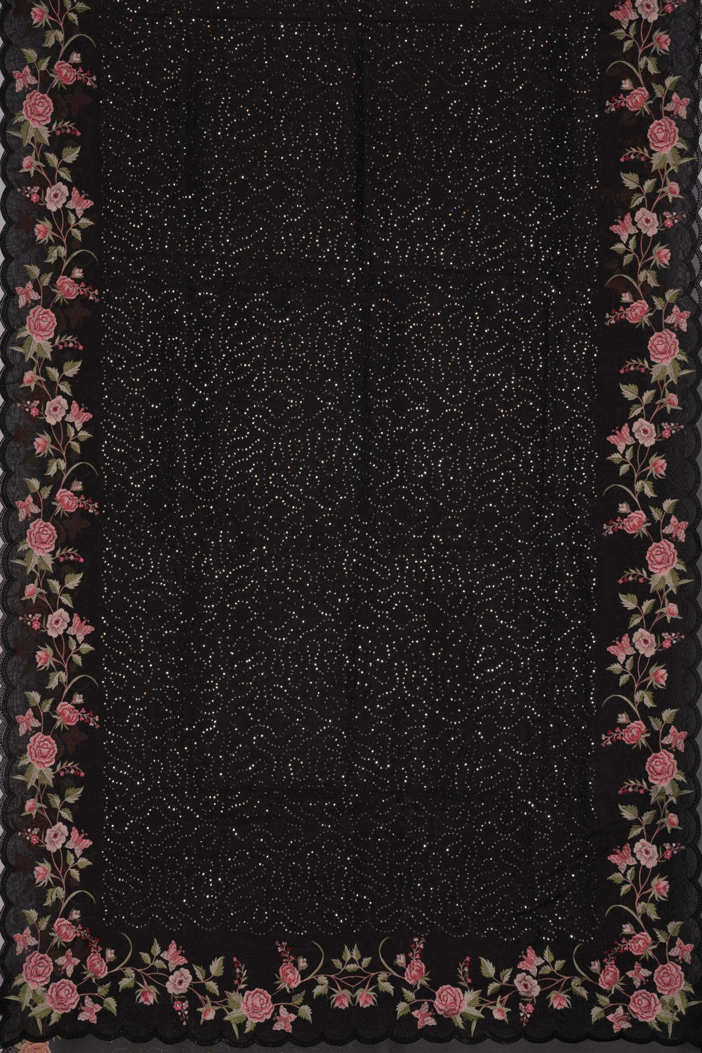 Image of A sequin embroidery saree