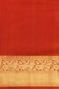 Image of Venkatagiri Silk Red Saree