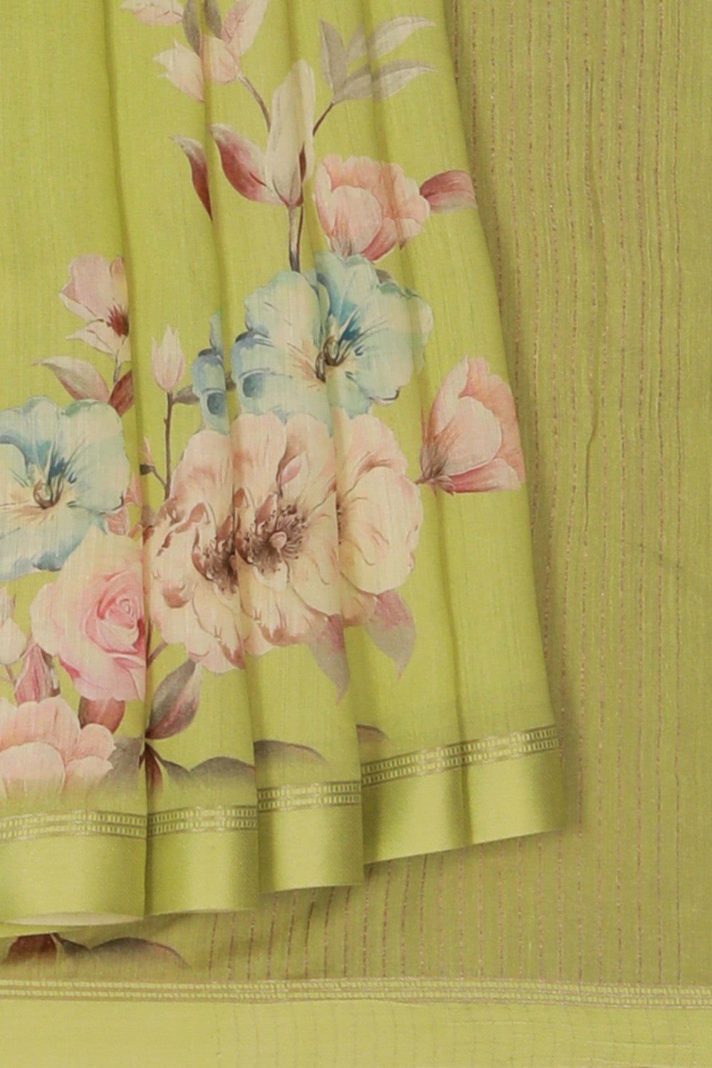 Image of A Floral Printed Saree